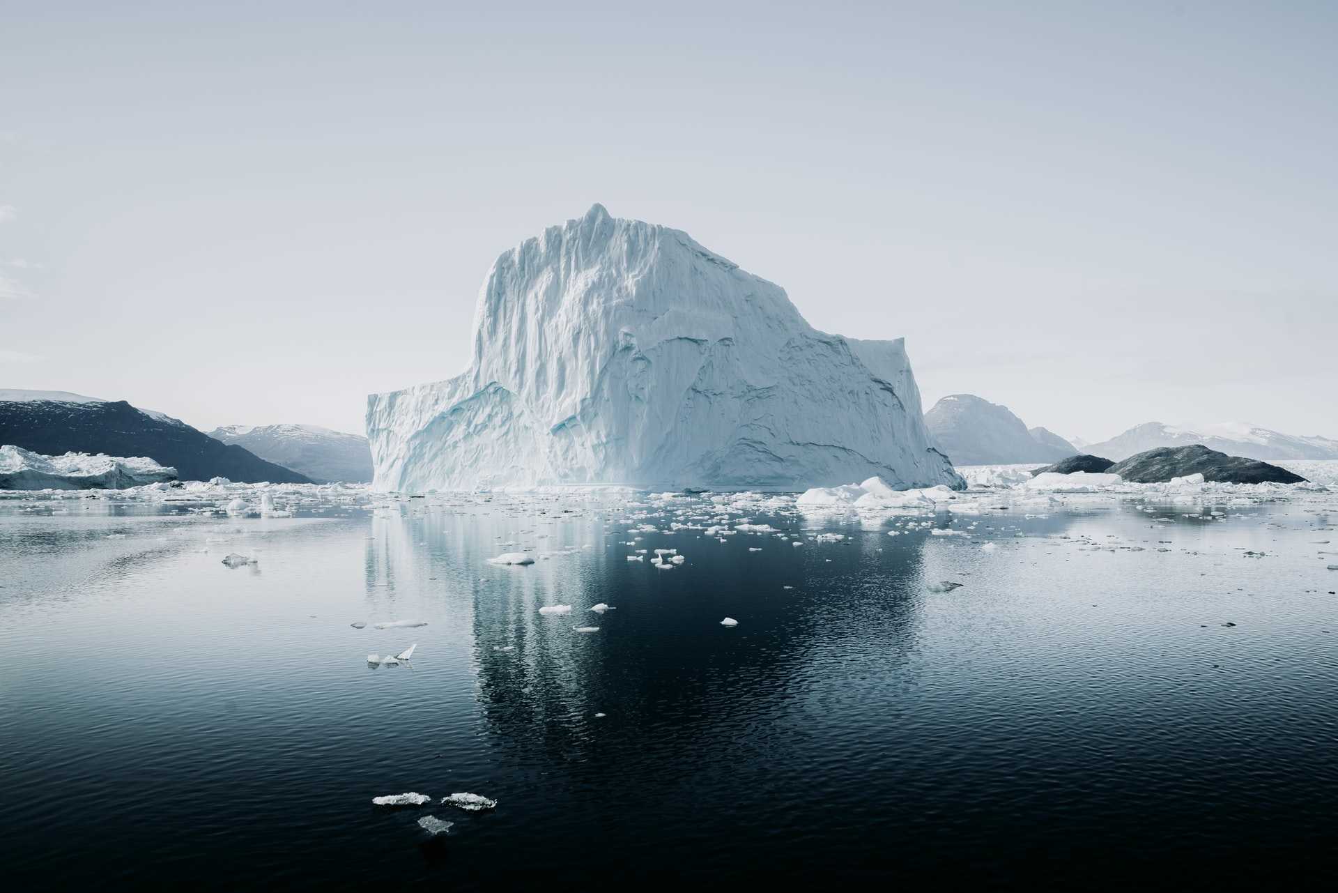 Gigantic iceberg in Greenland