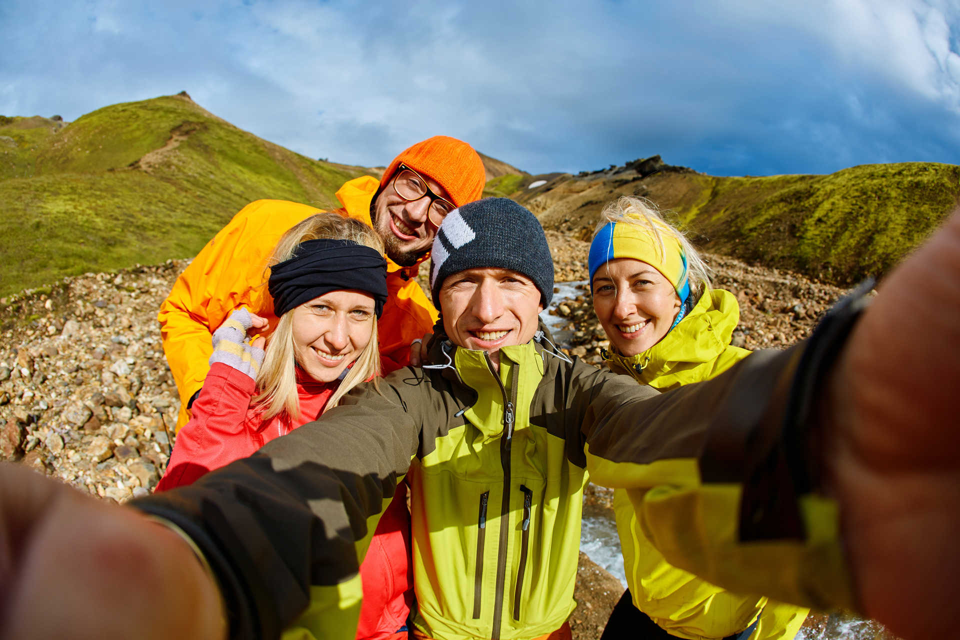Iceland selfie
