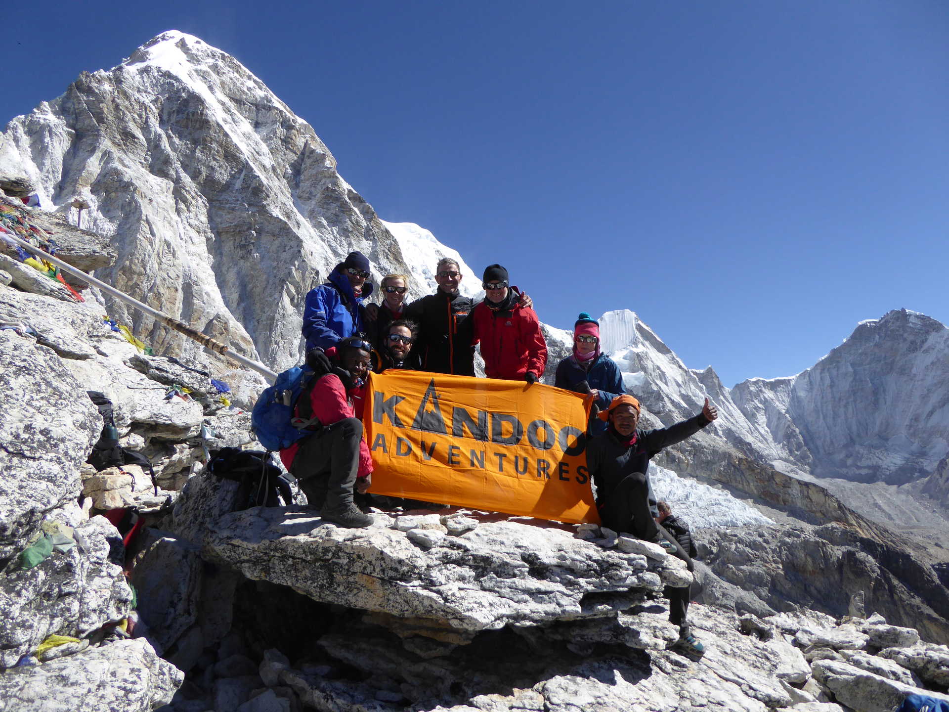 Kandoo Adventures group in Nepal
