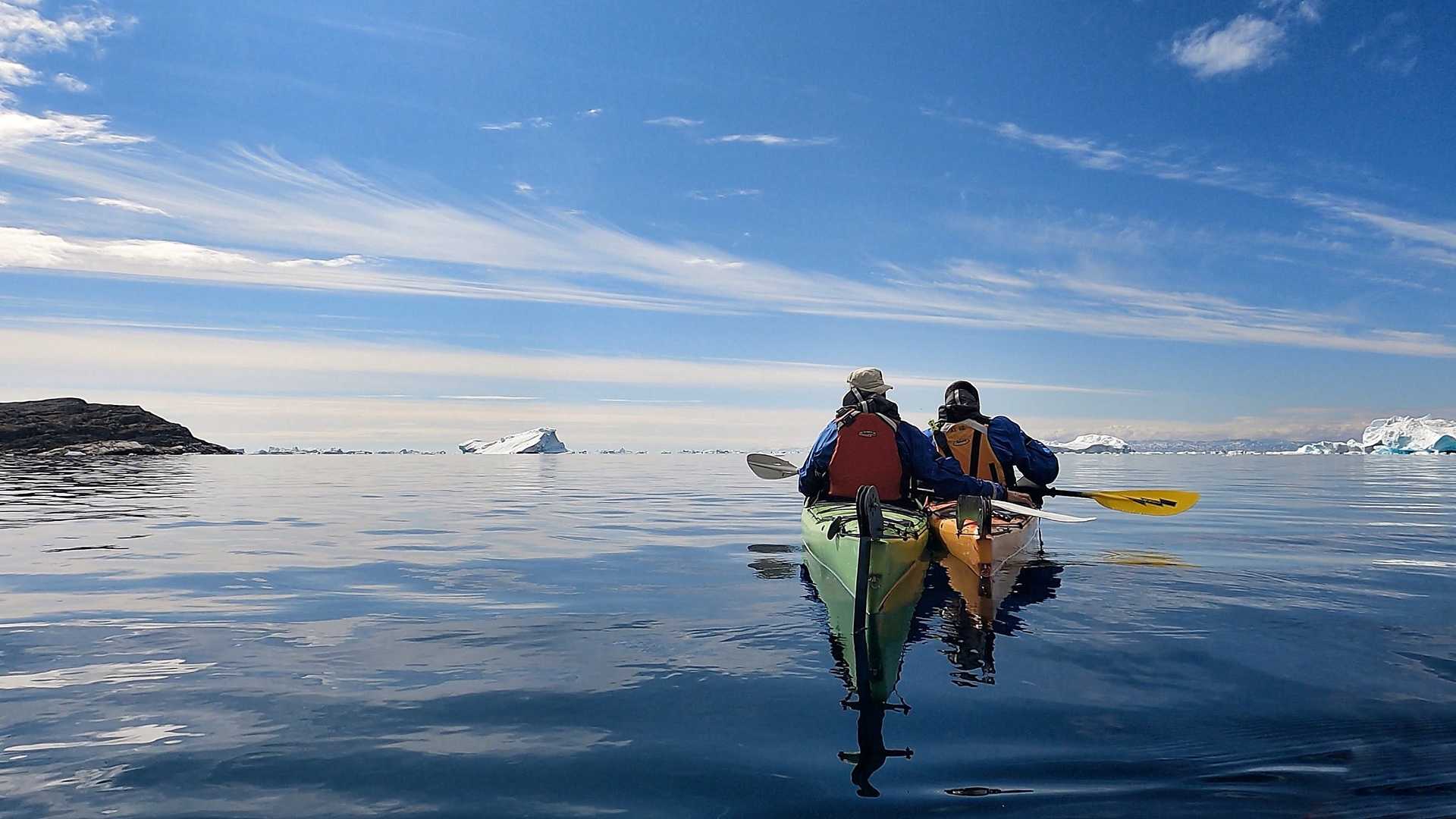 Kayak to the Ice Sheet, Greenland