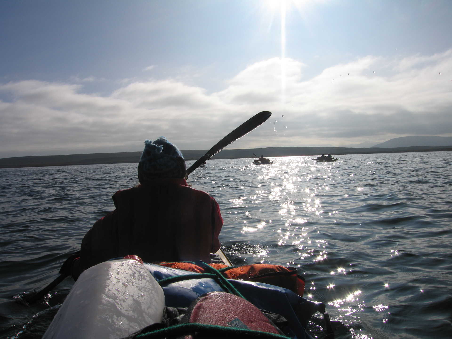 Kayaking in Svalbard