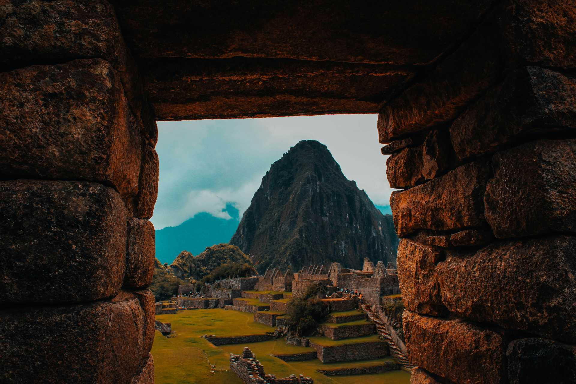 Machu Picchu at sunrise