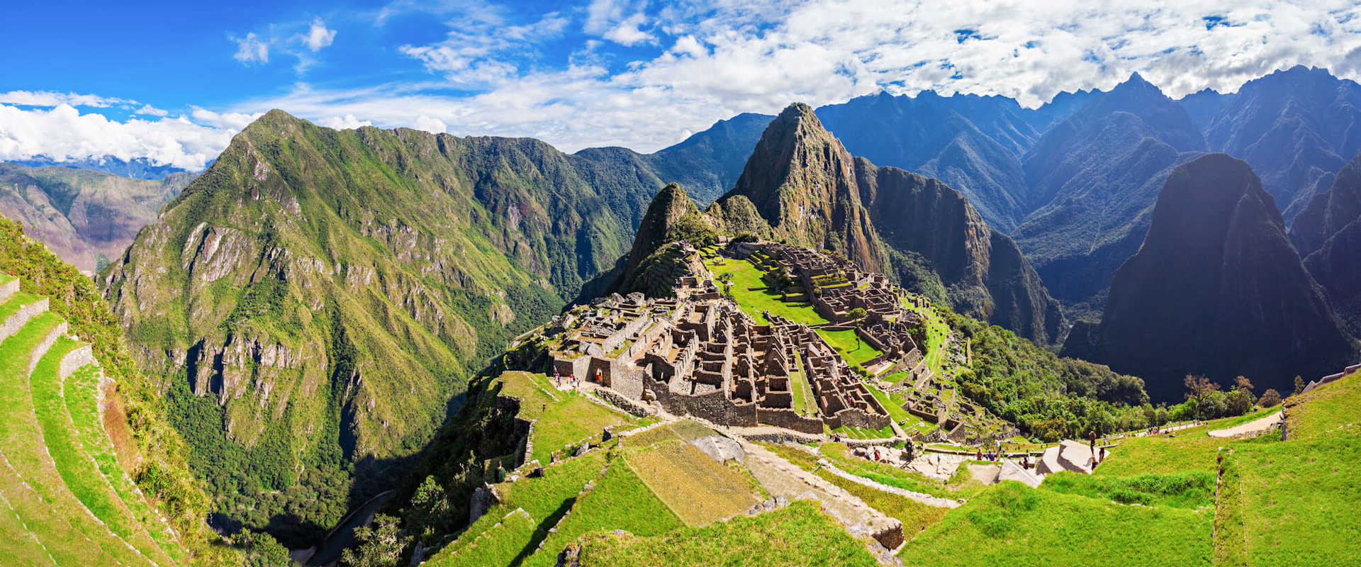 Machu Picchu wide angle