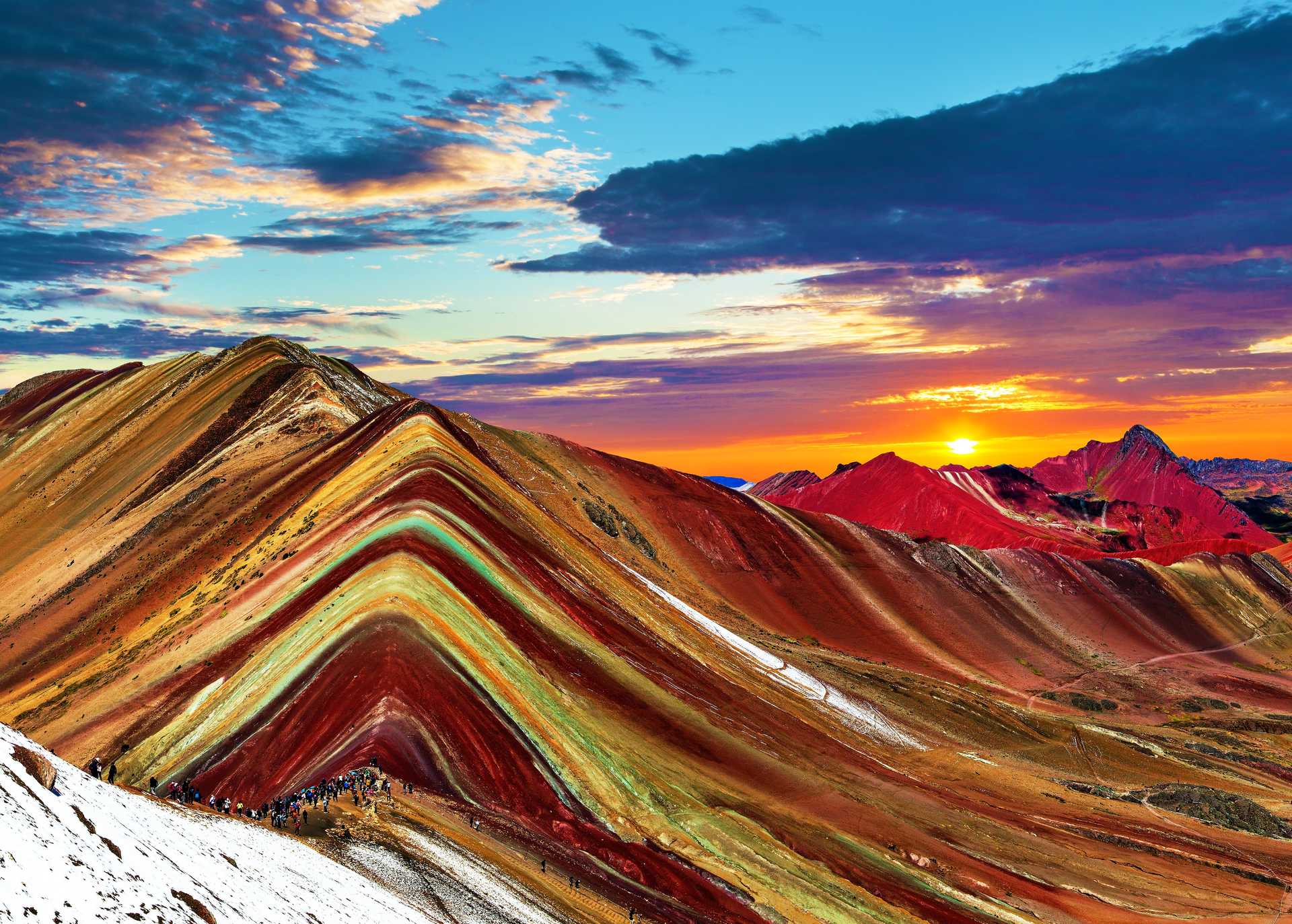 Rainbow Mountain, Peru
