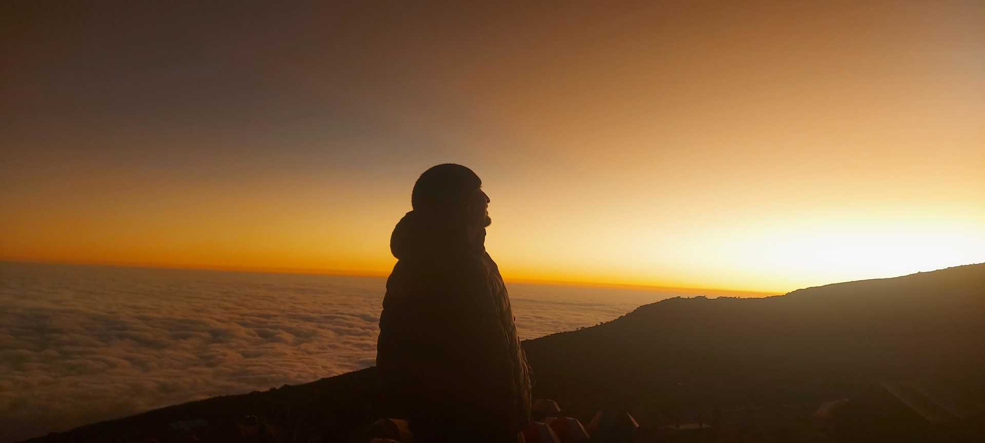 Sam Holland at Kilimanjaro