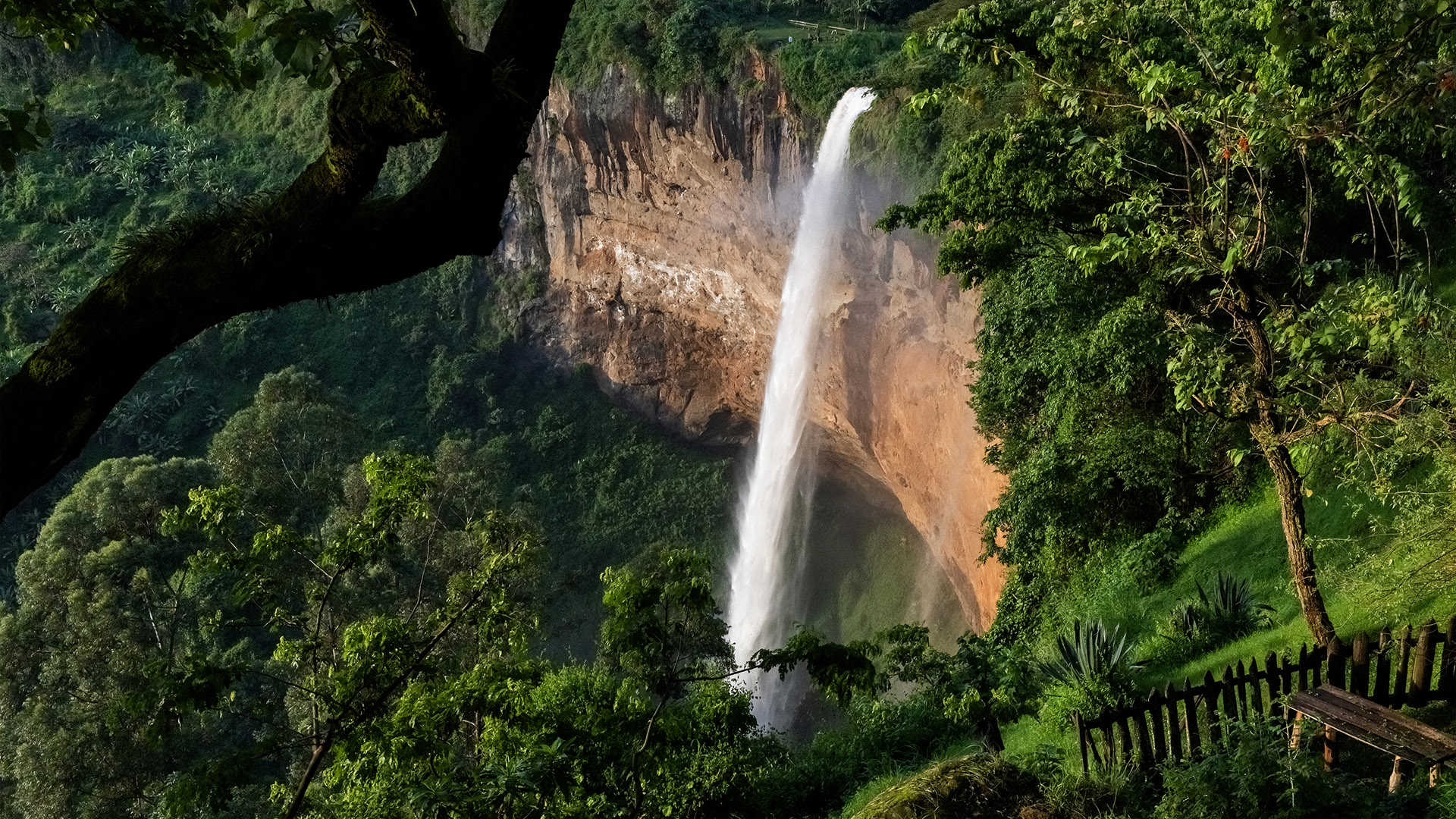 Sipi Falls in Uganda