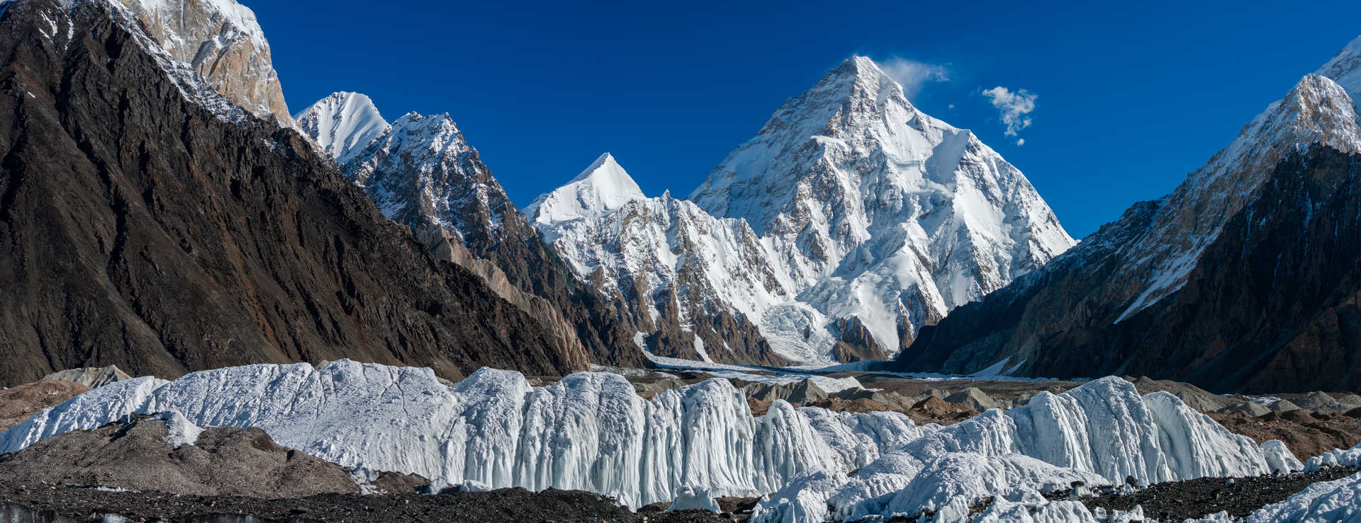 The mighty K2, second highest mountain in the world