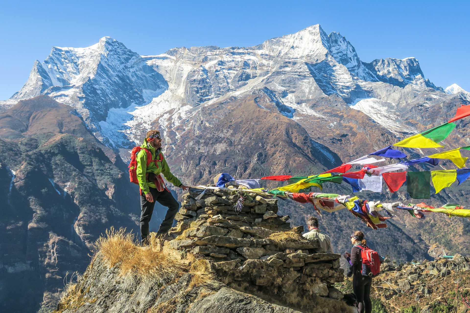Viewpoint at Namache Bazaar - Everest Base Camp Trek