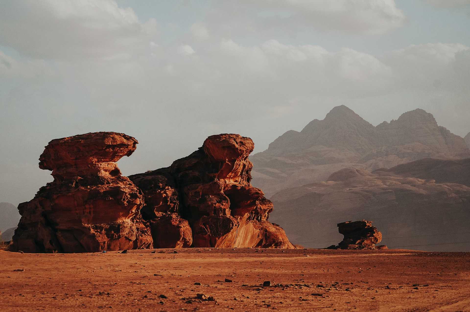 Wadi Rum desert landscape