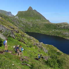 Hiking in the Lofoten Islands