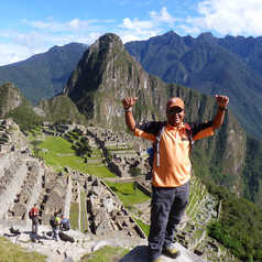 Jose in Machu Picchu