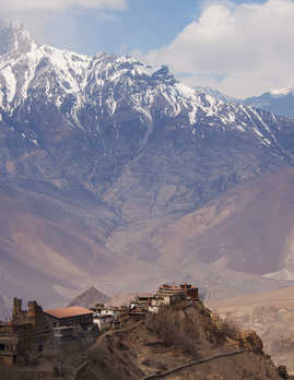 High village in Bhutan