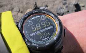 Altitude on the summit of Kilimanjaro