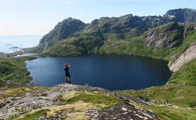 Hiking in the Lofoten Islands