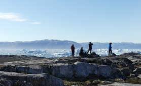 Landscapes of Greenland during Summer