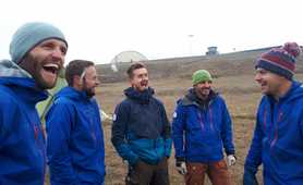 Our team in Svalbard