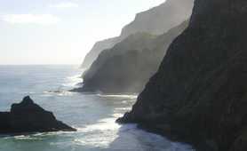 Sea cliffs on Madeira
