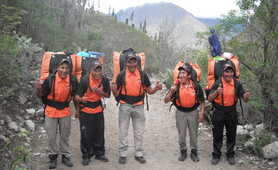 The Kandoo Team in Peru