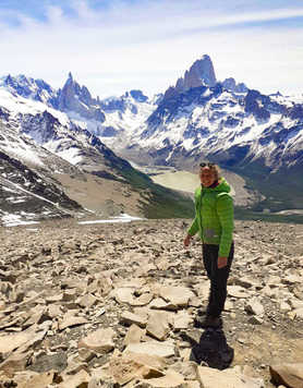 Orianne from our local team in Patagonia