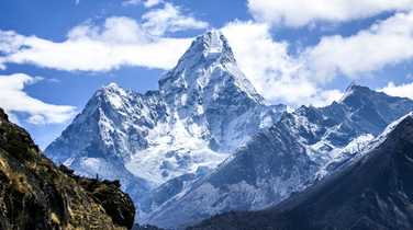 Ama Dablam seen from the Everest Basecamp trek