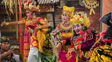 Barong Dance Performances on Bali Island Indonesia