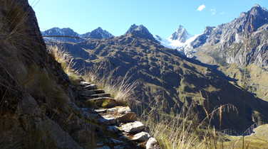Choquetacarpo during the Vilcabamba trail