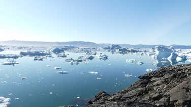 Landscapes of ice, icebergs