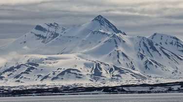 Mountain views in Svalbard