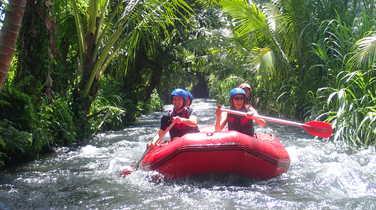 Rafting in the Telega Waja river, Bali