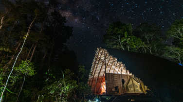Sleeping under the stars at WAO Kamp