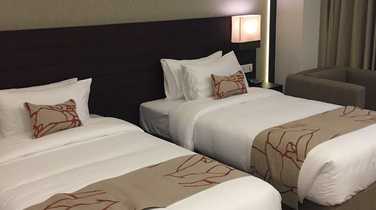 Twin room at the Hotel Mulberry, Kathmandu