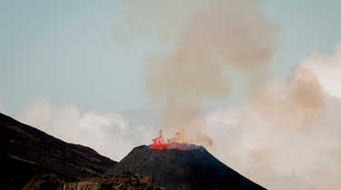 Volcanic eruption of the Piton de la Fournaise