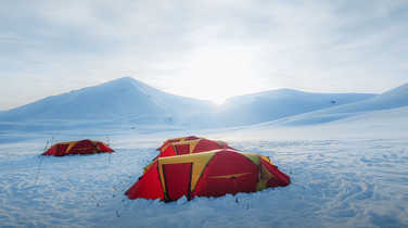 Winter camp at Endalen