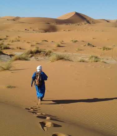 Guide in the Sahara