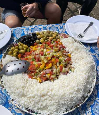 Lunch time in the High Atlas