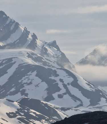 Mountain views in Svalbard