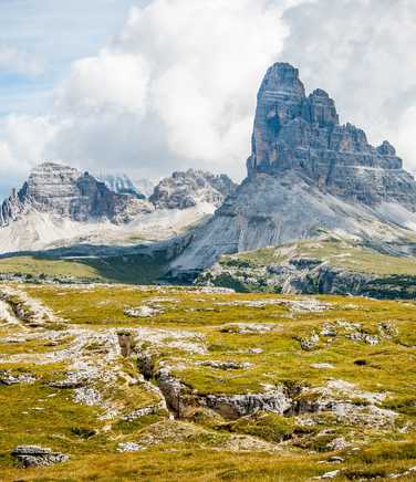 Mountains in the Dolomites