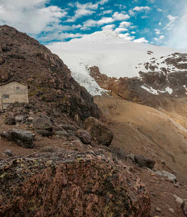 Ruales-Oleas-Berge-refuge-Cayambe
