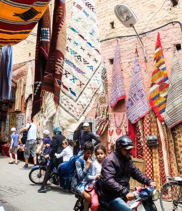 Street in Marrakesh, Morocco