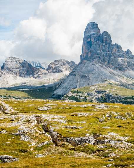 Mountains in the Dolomites