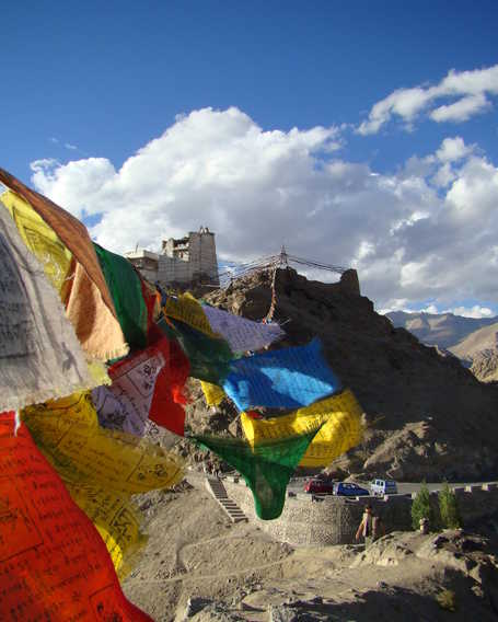 Prayer flags in Leh, Ladakh