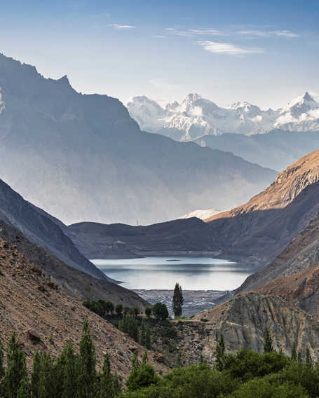Satpara Lake in Skardu