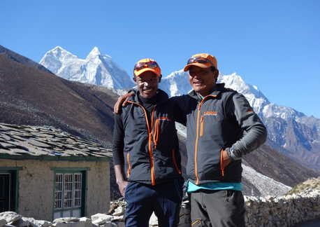 Our team member in Nepal