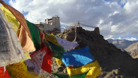 Prayer flags in Leh, Ladakh