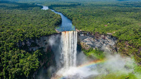 rainbow-arching-through-the-mist-of-Kaieteur-Falls