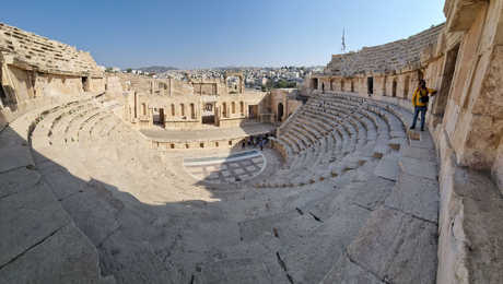 Ruins of Jarash in Jordan