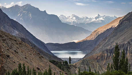 Satpara Lake in Skardu