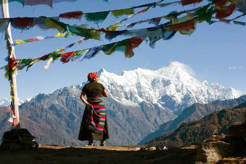 Local in Langtang valley