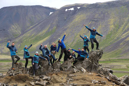 Our local team in Iceland
