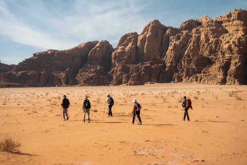 Trekking in Jordan